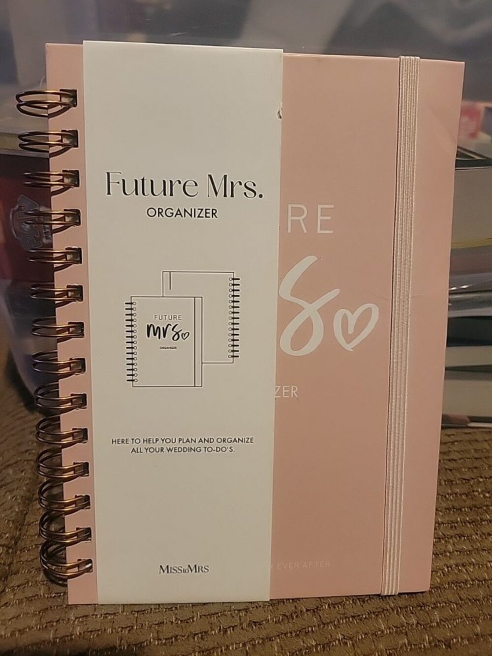 Wedding Planner Book and Organizer for the Bride Future Mrs Bridal Planner NEW